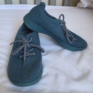 Allbirds Teal Wool Runner Women Sneakers Size 7